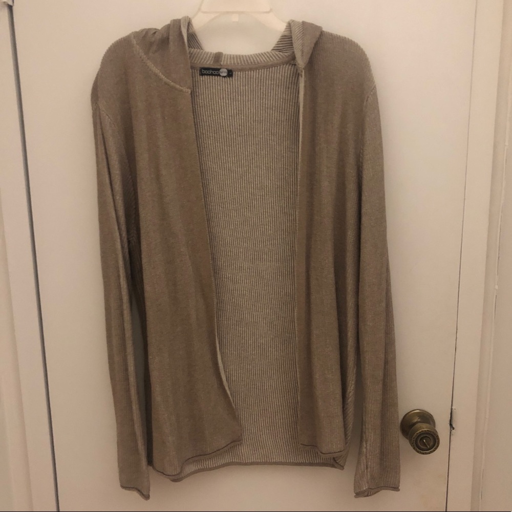 Men’s Tan Lightweight Cardigan